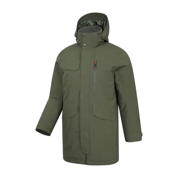 Mountain Warehouse Reid Vattentät Vadderad Jacka Herr M Grön Green M