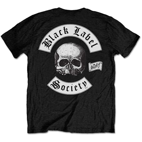 Black Label Society Unisex Vuxen Worldwide Baktryck T-Shirt X Black XL