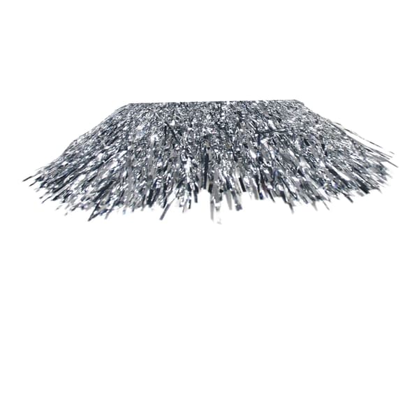 Smiffys Metalliska Pom Poms (2-pack) One Size Silver Silver One Size