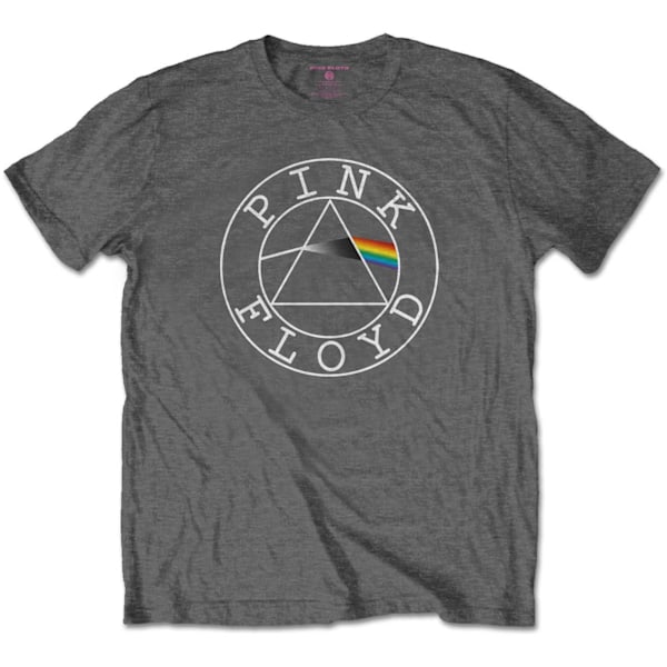 Pink Floyd Barn/Barn Logo T-shirt 5-6 år Kolgrå Charcoal Grey 5-6 Years