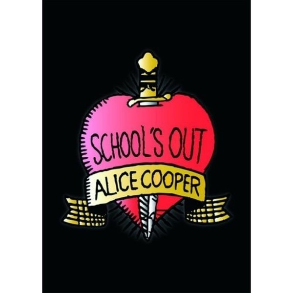 Alice Cooper School's Out Postcard One Size Multicoloured Multicoloured One Size