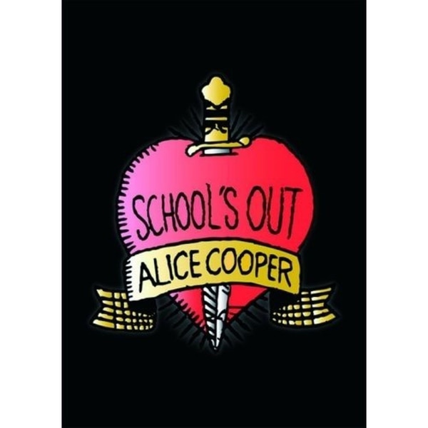 Alice Cooper School´s Out Vykort One Size Flerfärgad Multicoloured One Size
