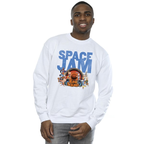 Space Jam: A New Legacy Herr Tune Squad Sweatshirt M Vit White M