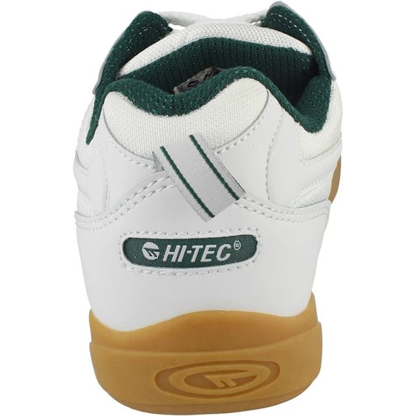 Hi-Tec Unisex Adult Suede Squash Trainers 5 UK Vit/Grå/Brun White/Grey/Brown 5 UK
