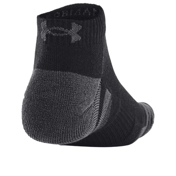 Under Armour Unisex Vuxen Performance Tech Ankelstrumpor (3-pack) Black 4 UK-7.5 UK