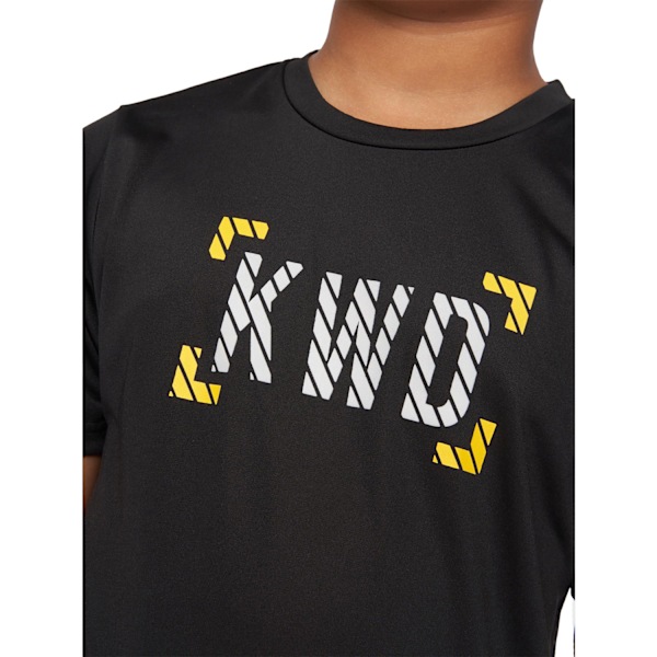 Kings Will Dream Boys Karson T-shirt 9-10 år Svart/Gul Black/Yellow 9-10 Years