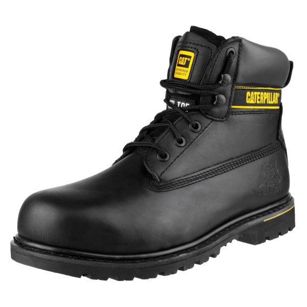 Caterpillar Holton SB Safety Boot / Herrstövlar / Boots Safety 8 Black 8 UK