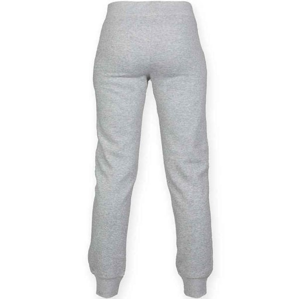 SF Minni Barn/Barn Heather Cuffed Slim Jogging Bottoms 11- Grey 11-12 Years