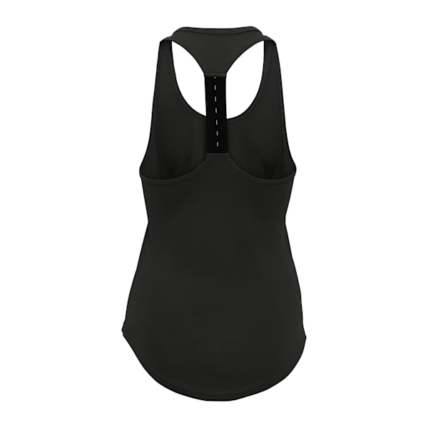 Tri Dri Dam/Kvinnors Prestanda Rem Bak Vest XL Charcoal Charcoal XL