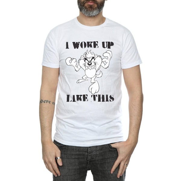 Looney Tunes Herr Taz I Woke Up Like This T-shirt 3XL Vit White 3XL