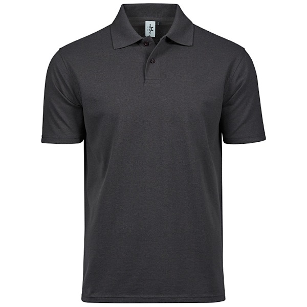 Tee Jays Power Pique ekologisk pikétröja M mörkgrå Dark Grey M