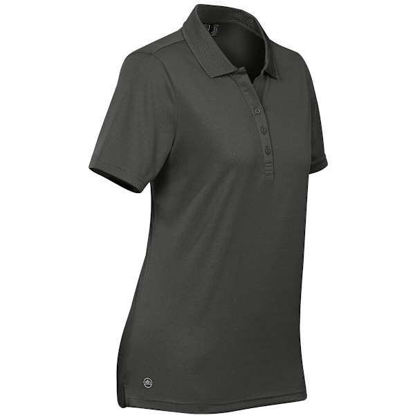 Stormtech Womens/Ladies Eclipse H2X-Dry Pique Polo L Carbon Carbon L