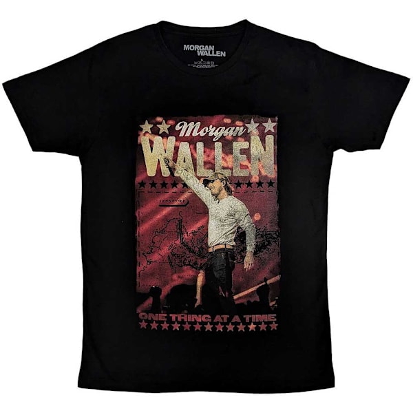 Morgan Wallen Unisex Vuxen One Thing At A Time T-Shirt XL Svart Black XL