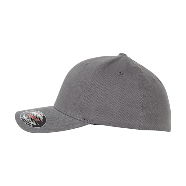 Flexfit Borstad Twill Cap S-M Grå Grey S-M