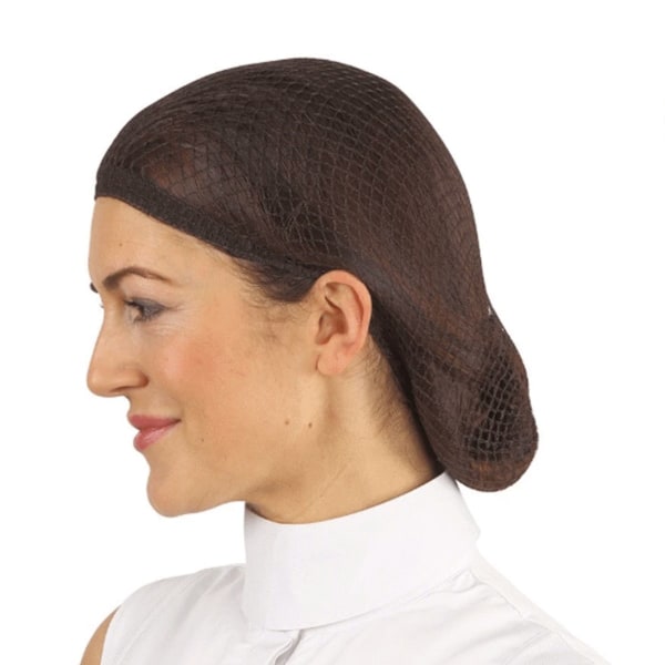 Equi-Net Harpley Hårnät för Kvinnor/Damer, Tjockt (2-pack) Medium Brown One Size