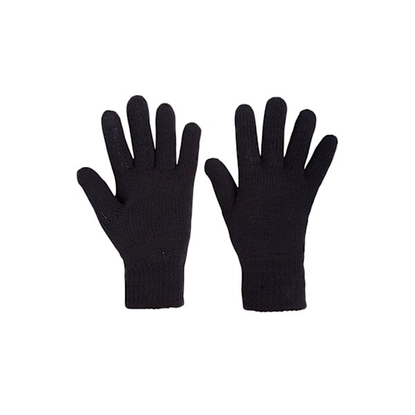 Mountain Warehouse Dam/Damer Thinsulate Stickade Vinterhandskar Black One Size