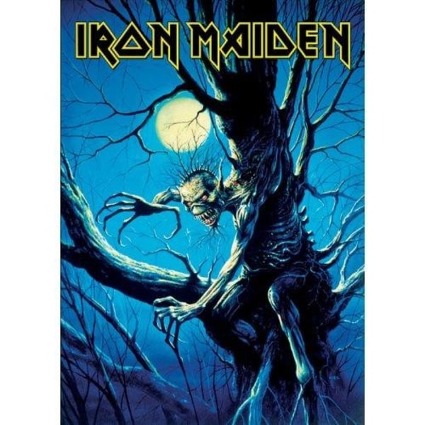 Iron Maiden Fear Of The Dark Postcard One Size Blå/Svart Blue/Black One Size