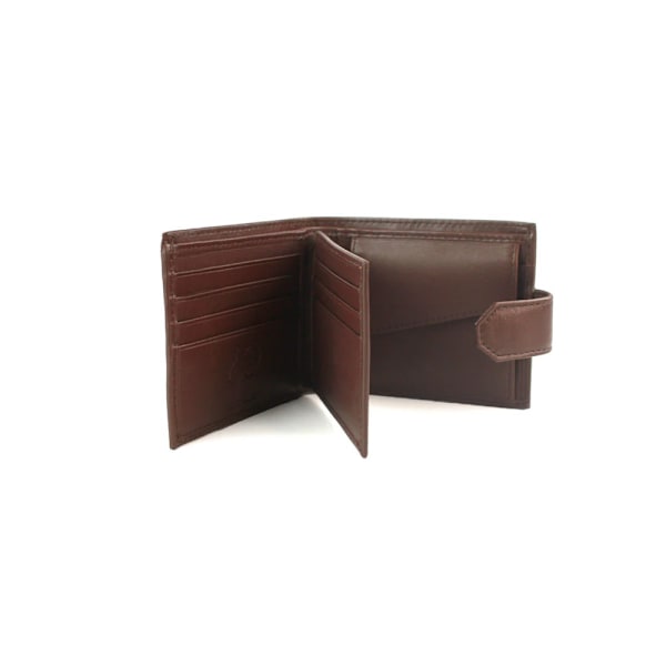 Eastern Counties Leather Unisex Adult Grayson Bi-Fold Läder C Brown One Size