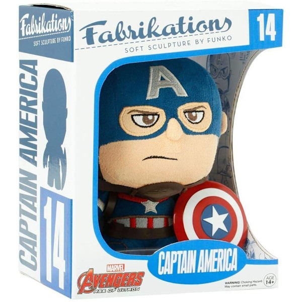 Funko Fabrikations Plysch Avengers Age Of Ultron Captain America Multicoloured One Size