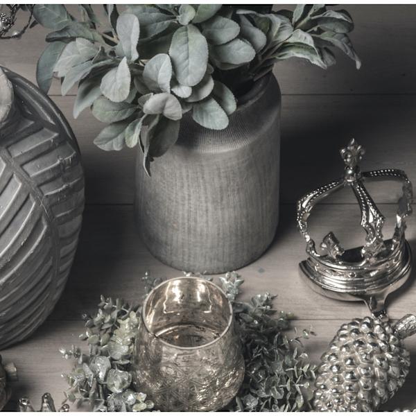 Hill Interiors Bloomville Stone Urn Vas En Storlek Sten Stone One Size