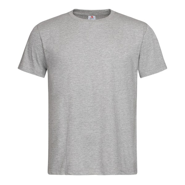 Stedman Mens Classic Organic Tee 5XL Heather Grey Heather Grey 5XL