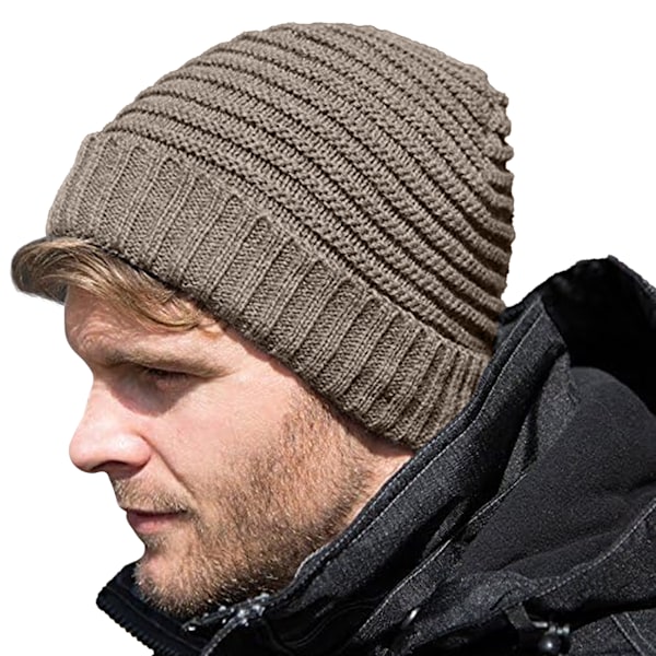 Result Vinter Essentials Unisex Vuxen Flätad Fleecefodrad Mössa Fennel One Size