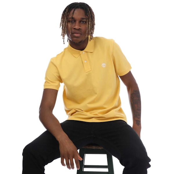 Timberland Unisex Vuxen Millers River Pikétröja L Gul Yellow L