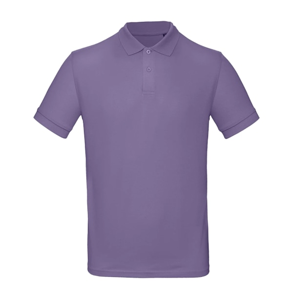 B&C Herr Pikétröja XL Lila Lilac XL