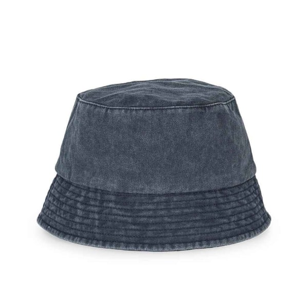 Native Spirit Unisex Vuxen Faded Bucket Hat L-XL Marinblå Navy Blue L-XL