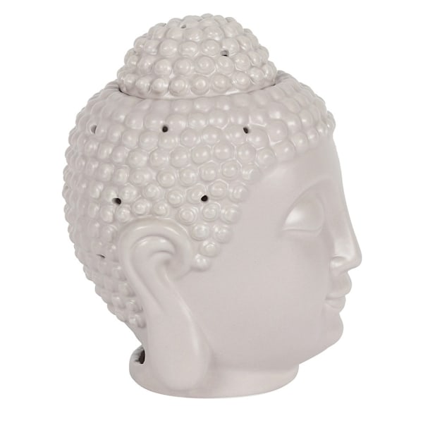 Något Annorlunda Buddha Huvud Oljebrännare En Storlek Grå Grey One Size
