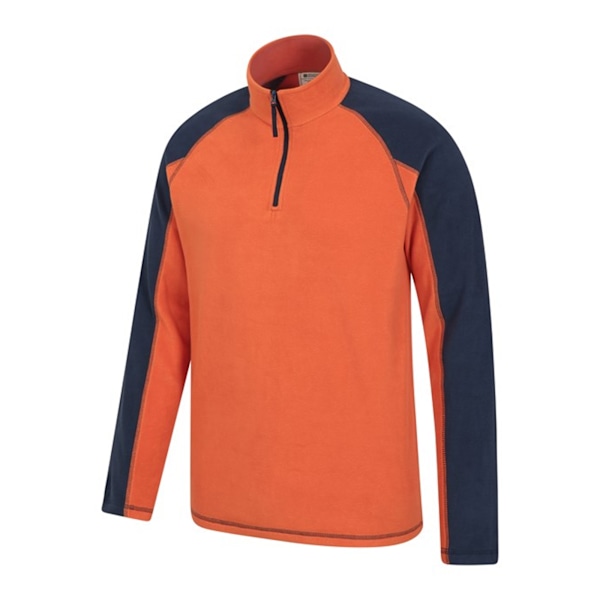 Mountain Warehouse Ashbourne II Fleece Tröja med Halv Dragkedja för Män 3XL Or Orange 3XL