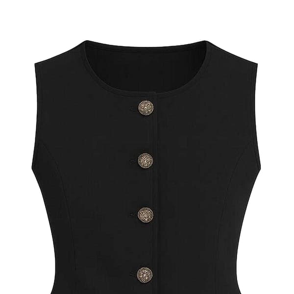 I Saw It First Damväst 10 UK Svart Black 10 UK