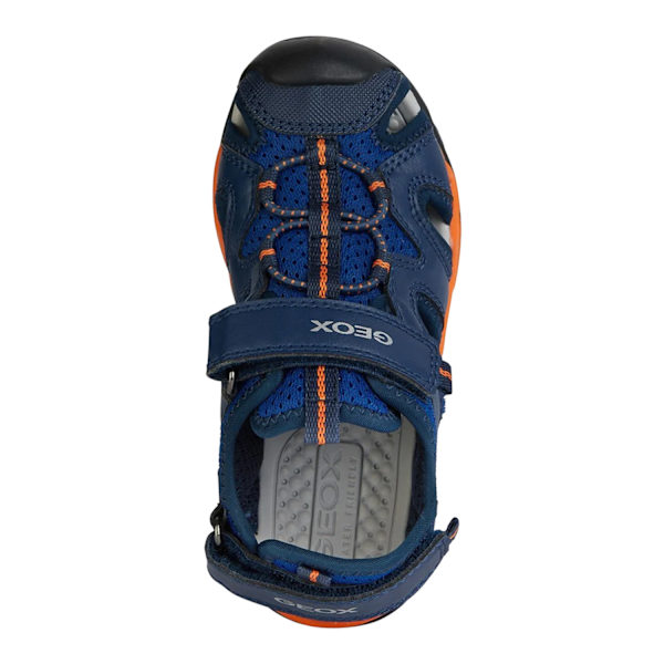 Geox Pojkar Borealis Sandaler 1 UK Barn Royalblå/Orange Royal Blue/Orange 1 UK Child
