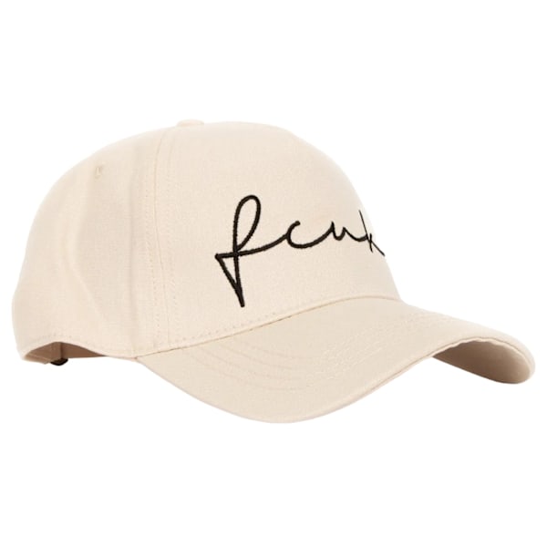 French Connection FCUK Scribble Baseball Cap One Size Stone Stone One Size