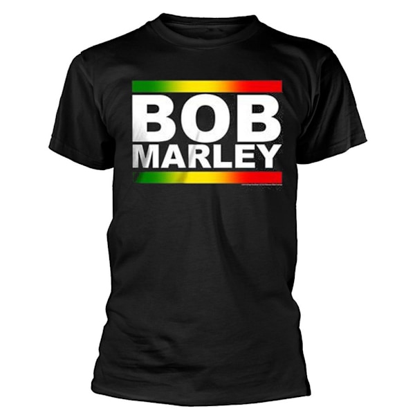 Bob Marley Unisex Vuxen Rasta Band Block Bomull T-shirt XXL Svart Black XXL