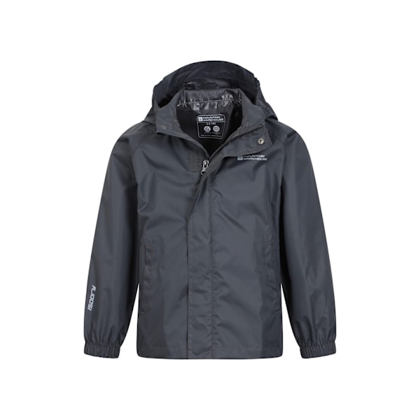 Mountain Warehouse Pakka II Vattentät Jacka för Barn 3- Black 3-4 Years