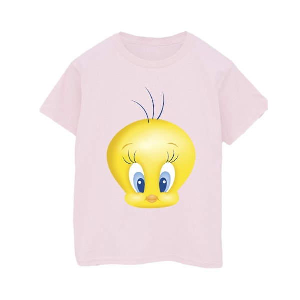 Looney Tunes Tweety Face T-shirt L Baby Pink för män Baby Pink L