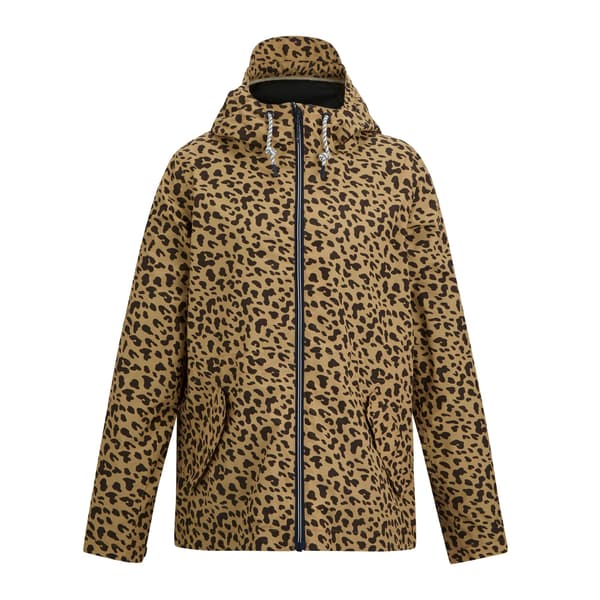 Regatta Dam/Dam Bayletta Leopardmönstrad Vattentät Jacka Multicoloured 24 UK