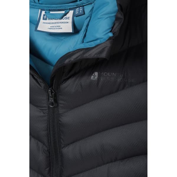 Mountain Warehouse Dam/Damer Seasons Vadderad Jacka 4 UK Bla Black 4 UK