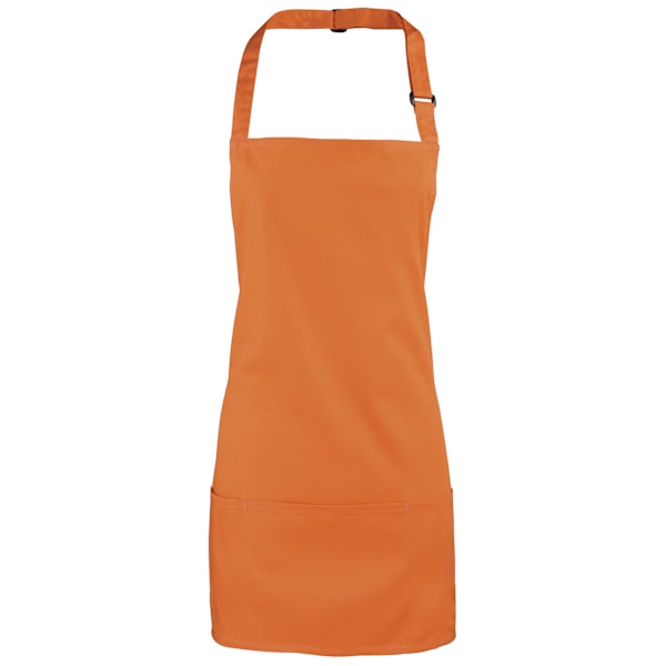 Premier Colours 2-i-1 Förkläde / Arbetskläder (2-pack) En Storlek Orange Orange One Size