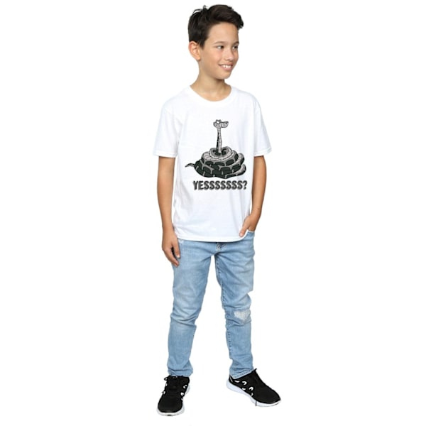 Disney Boys The Jungle Book Kaa Yesssss T-shirt 12-13 år Vit White 12-13 Years