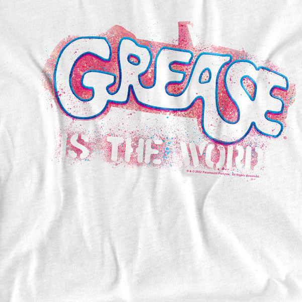 Grease Unisex Vuxen Grease Is The Word T-Shirt M Vit White M