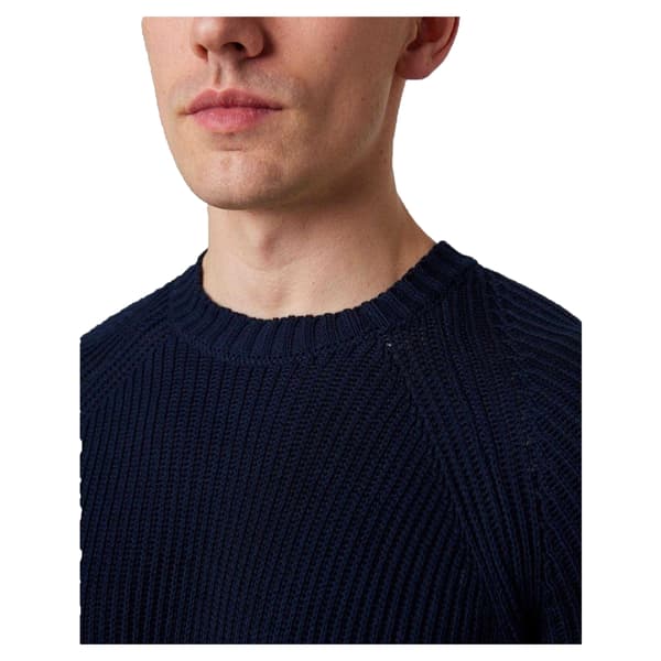 Peregrine Herr Harry Ribbad Raglan Tröja M Marinblå Navy M
