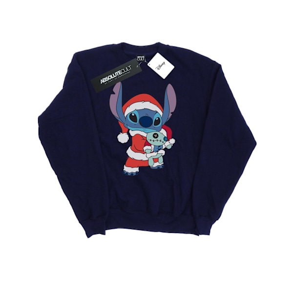 Disney Herr Lilo And Stitch Stitch Jultröja 3XL Marinblå Navy Blue 3XL