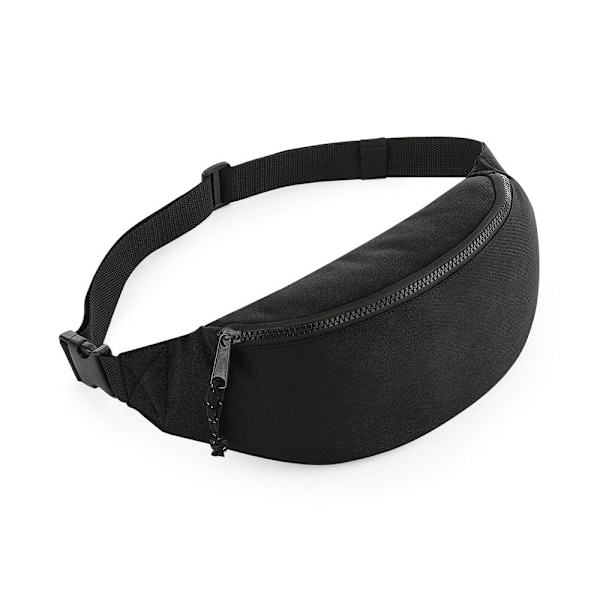 BagBase Unisex Återvunnen Bältesväska One Size Svart Black One Size