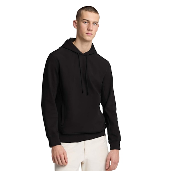 Lyle & Scott Herr Hybrid Softshell Pull Over Hoodie L Svart Black L