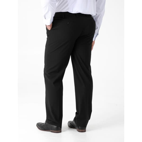 Duke Herr D555 Ted 4-vägs stretch klassiska byxor 46S Svart Black 46S