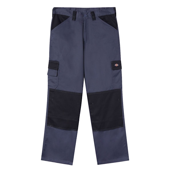 Dickies Arbetsbyxor för män, vardagsmodell, 26R Grå/Svart Grey/Black 26R
