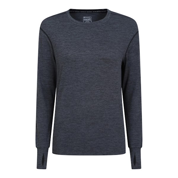 Mountain Warehouse Löp T-shirt för Kvinnor/Dam Time Trial 14 Black 14 UK