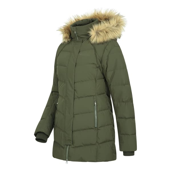 Mountain Warehouse Dam/Dam Isla II Lång Dunjacka 20 UK Dark Khaki 20 UK